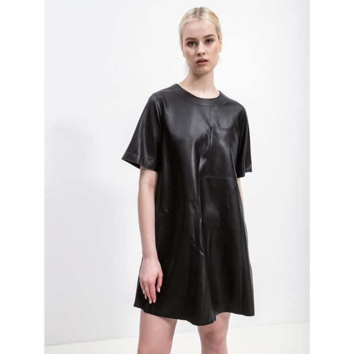 Robe décontractée pour femmes UNITED COLORS OF BENETTON Noir Noir