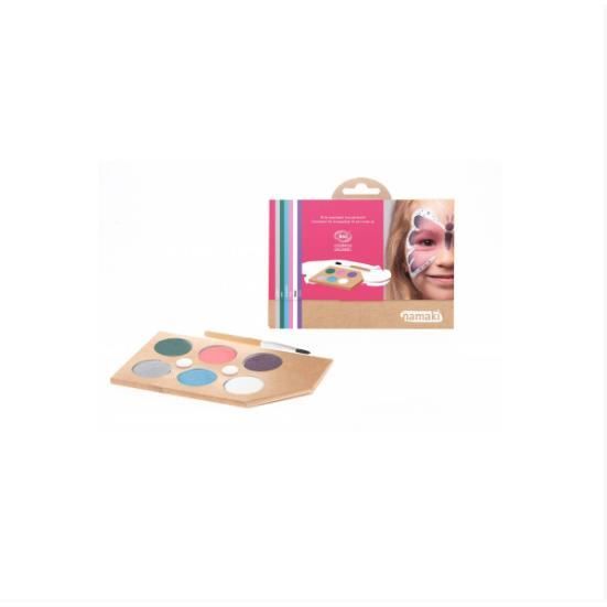 NAMAKI - KIT DE MAQUILLAGE 6 FARDS MONDES ENCHANTÉS