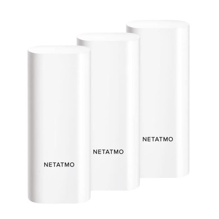 Netatmo détecteurs d'ouverture intelligents pour portes et fenêtres DTG-EC