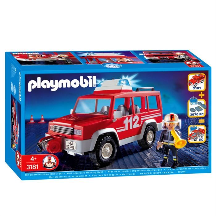 playmobil pompier