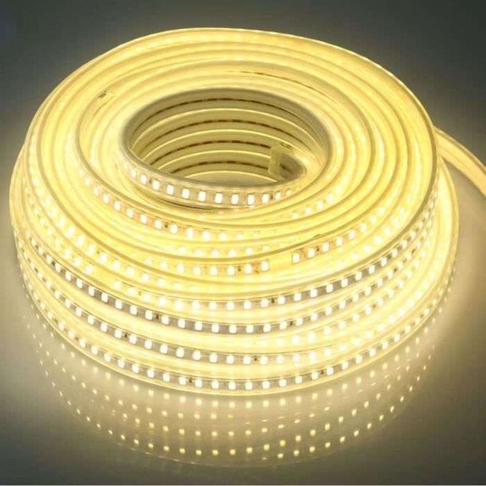 LED IP67 Etanche 220V 230V 20 Metres 20M Bandeau de LED Blanc