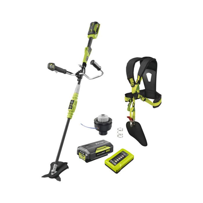 Pack Ryobi Debroussailleuse 36v Lithium Ion Rbc36x26b Tete Complete Simple Fil Diametre 1 6mm Rac114 Achat Vente Pack De Machines Outil Pack Ryobi Debroussailleuse Cdiscount