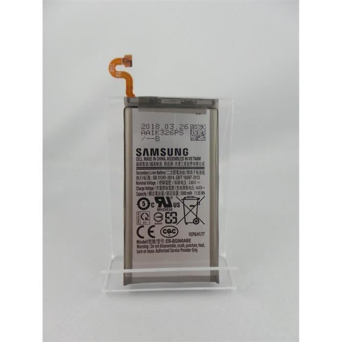 Batterie d'origine Samsung Galaxy S9 EB BG960ABE comme neuve