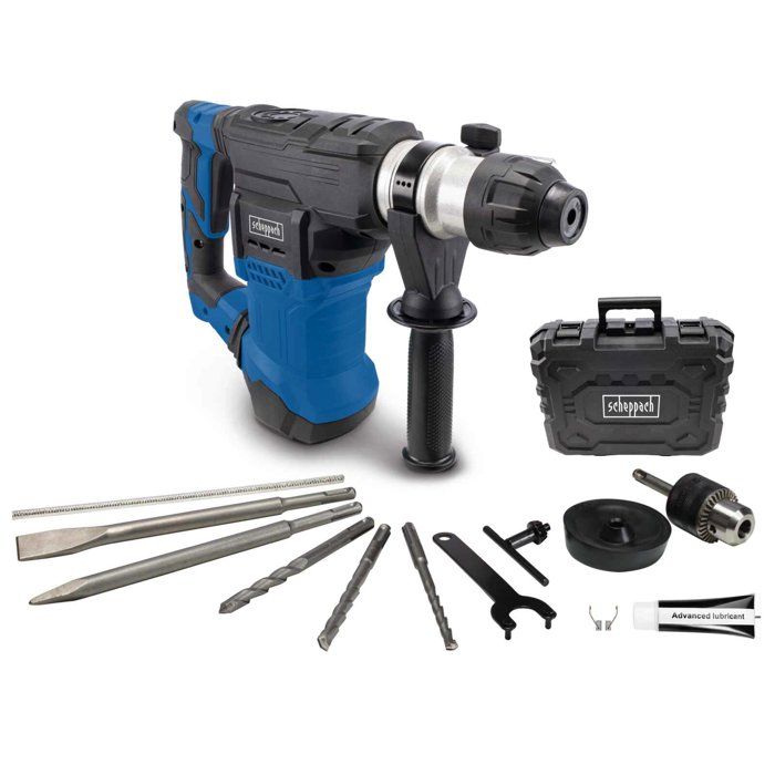 Perforateur filaire énergie de frappe 7 J puissance Scheppach DH1500Plus