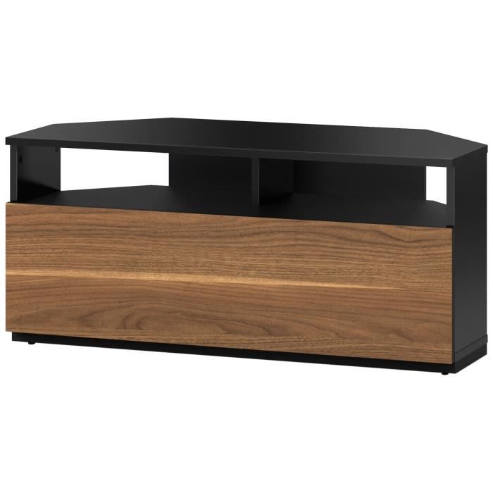 meuble tele d angle noir