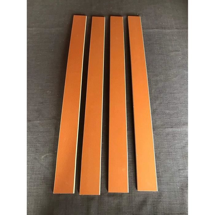 SCM Créations Set 8 Doghe Letto 66 Cm In Faggio 7 Strati Con 16 Punte A Clip, Larghezza 53 Mm, Spessore 8 Mm, Ricambio Per Reti E Divani, Made In France - 2