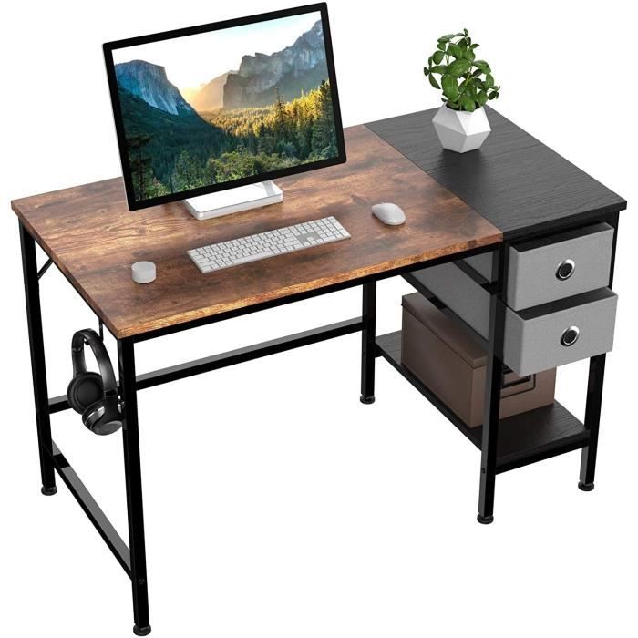 Bureau d'ordinateur en bois, Table de bureau Simple, mobilier de bureau  moderne, bureau de jeu à domicile, tiroir de rangement, bureau d'écriture  avec serrure - AliExpress