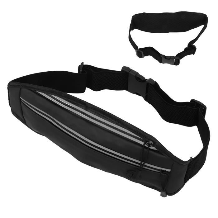 Sac Banane Long Keeper Étanche – Unisexe Sport & Voyage, Ceinture Réglable 39-135 Cm, 3 Poches