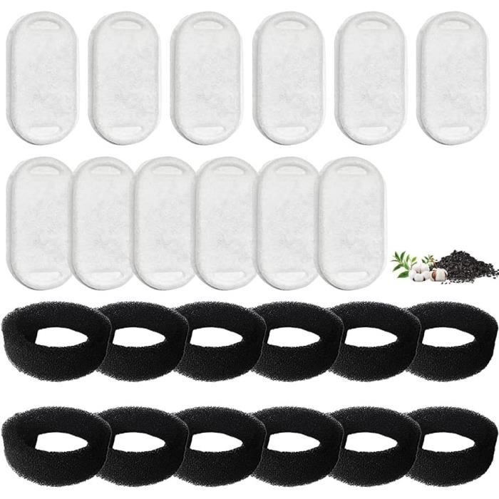 Filtres Éponge De Rechange Pour Pompe à Fontaine Sunsun 660 GPH - Lot De 3 - Coton Polyuréthane, Compatible VIVOHOME, COODIA