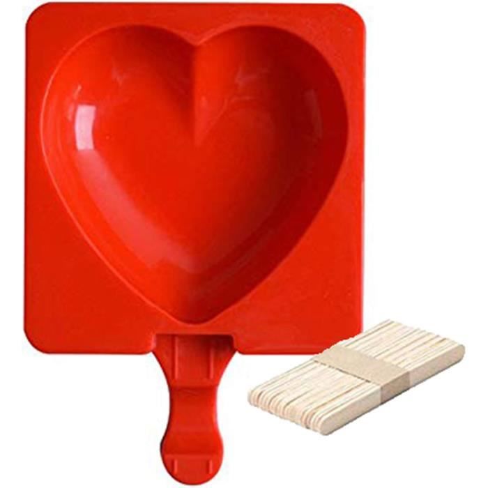 Lot De 4 Supports à Glace Anti-goutte En Silicone Pour Enfants - Sans BPA, Réutilisables - Couleurs Vives (jaune, Rouge, Bleu, Violet) - 8