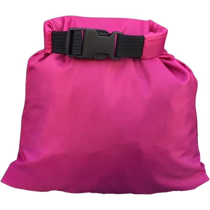 Sac ??tanche pour Kayak et Plong?�e en Apn?�e TRAHOO - Grande Capacit?� 3,5L - Noir/Blanc/Bleu 