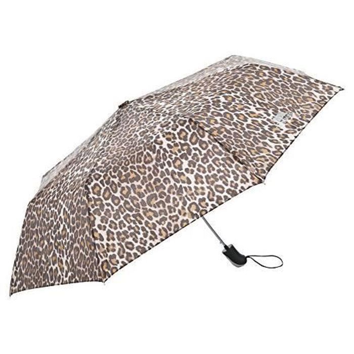 Trespass Maggiemay Parapluie Mixte Adulte, Imprimé Léopard, Taille Unique UUACMIL30033_LPDEACH