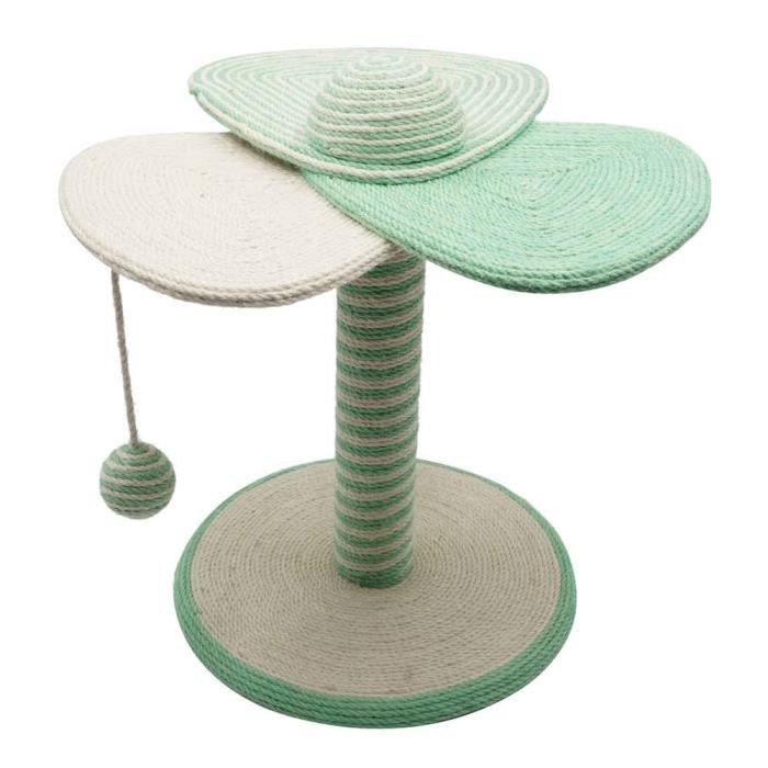 Meilleurs prix pour Tyrol - Poteau Griffoir Fleur Menthe - 29x38Cm Vert Menthe