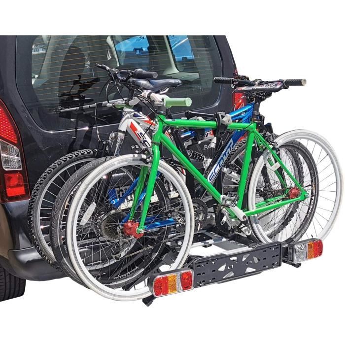 Aurilis GRV646 Porte-vélo électrique 3 Roues AHK 