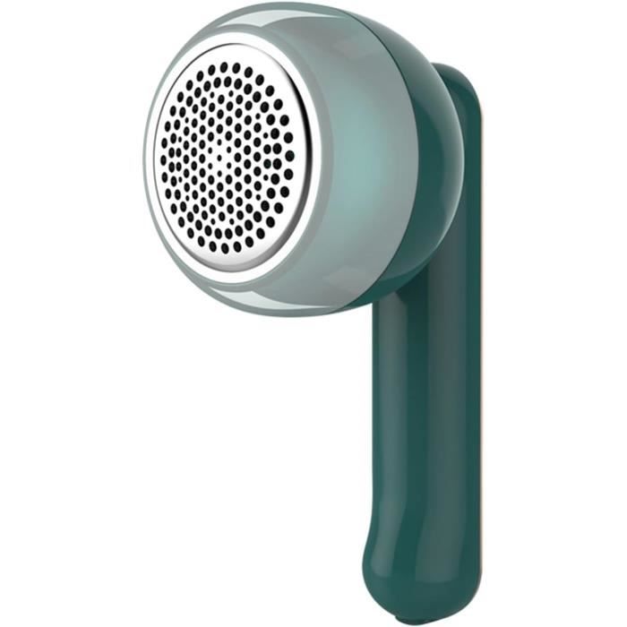 Rasoir Anti-Bouloches USB Rechargeable - Lames En Acier Inoxydable Remplaçables - 2 Vitesses - Pour Pulls, Couvertures, Tissus