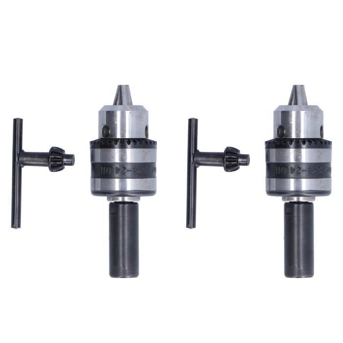 Lot De 2 Clés De Mandrin 16 Mm - Poignée En T Pour Perceuse - Universelle Et Robuste