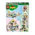 LEGO® 10929 DUPLO Town La Maison Modulable 3-en-1,  Maison de Poupée pour Garçons et Filles 2 ans et plus, Figurines et Animaux-1