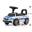Porteur pour bébé Milly Mally Mercedes AMG C63 Coupe S Police - Blanc - Mixte - 18 mois et plus-1