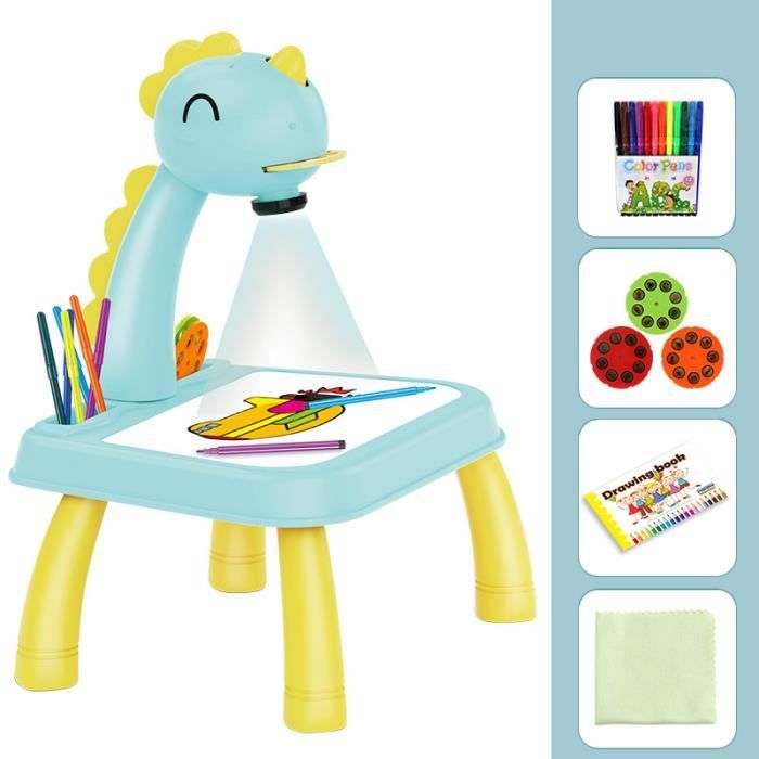 Sans Marque Table Enfant-Projecteur dessin jouet éducatif-panneau