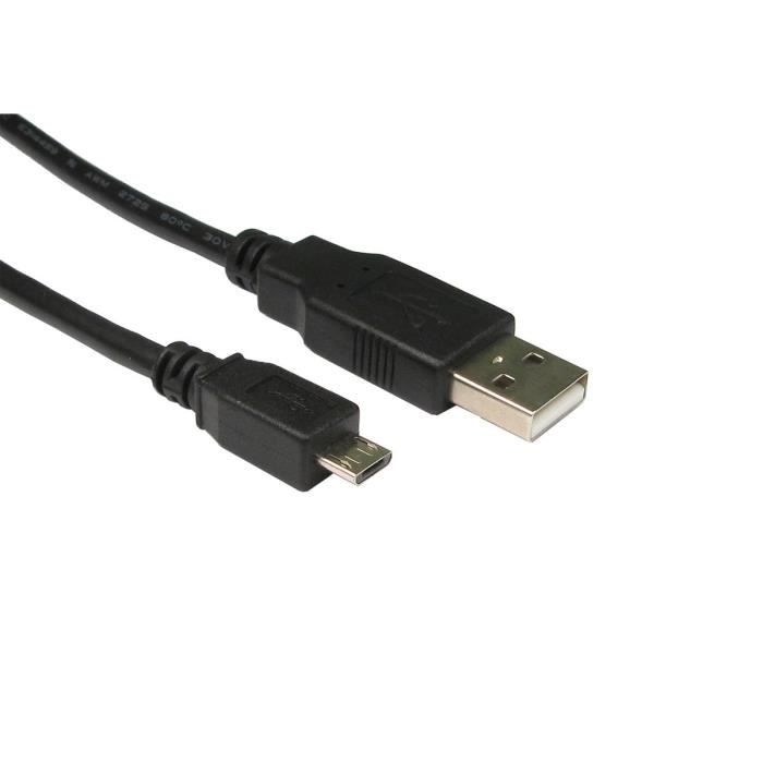 UNDER CONTROL Cable de charge PS4 - Micro USB - 3M - Cdiscount Informatique