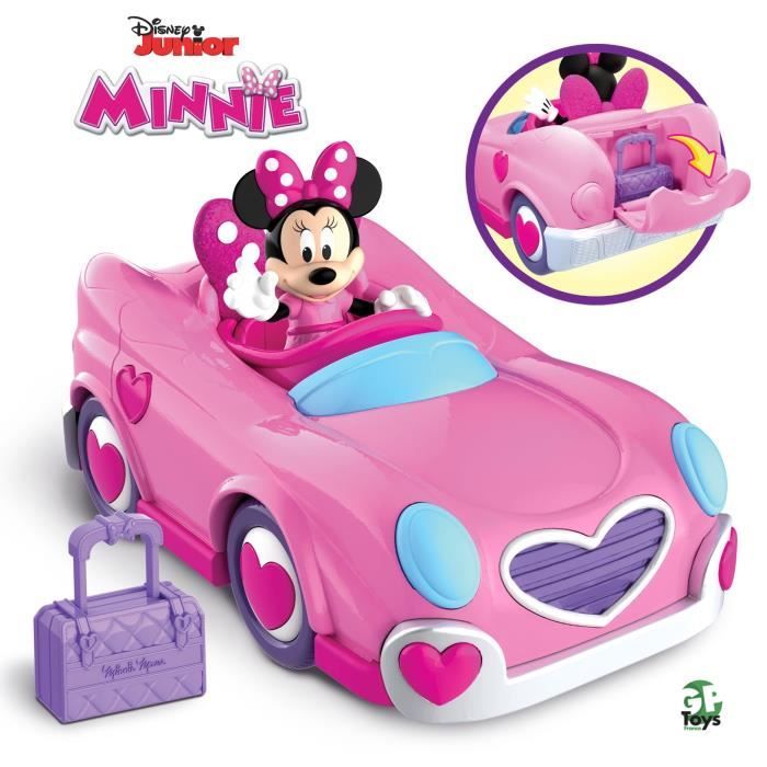 Minnie - Véhicule avec figurine et accessoire - Voiture rose pour enfants  dès 3 ans - Cdiscount Jeux - Jouets