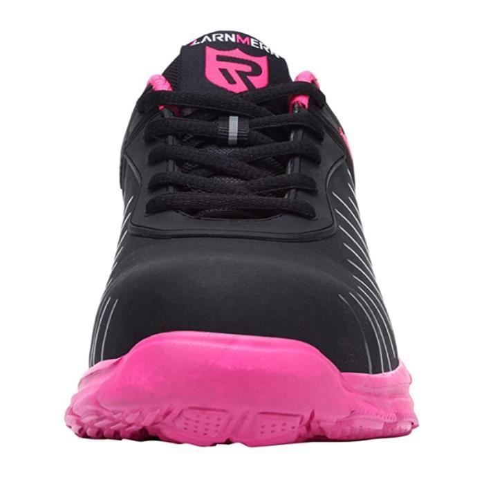 Larnmern chaussures sales de sécurité femme