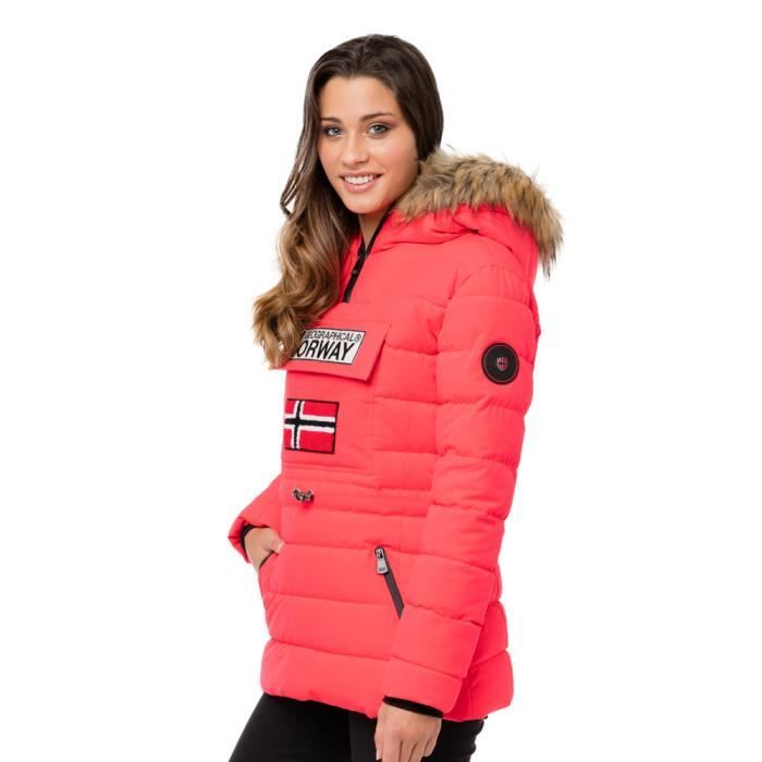 Doudoune cheap corail femme