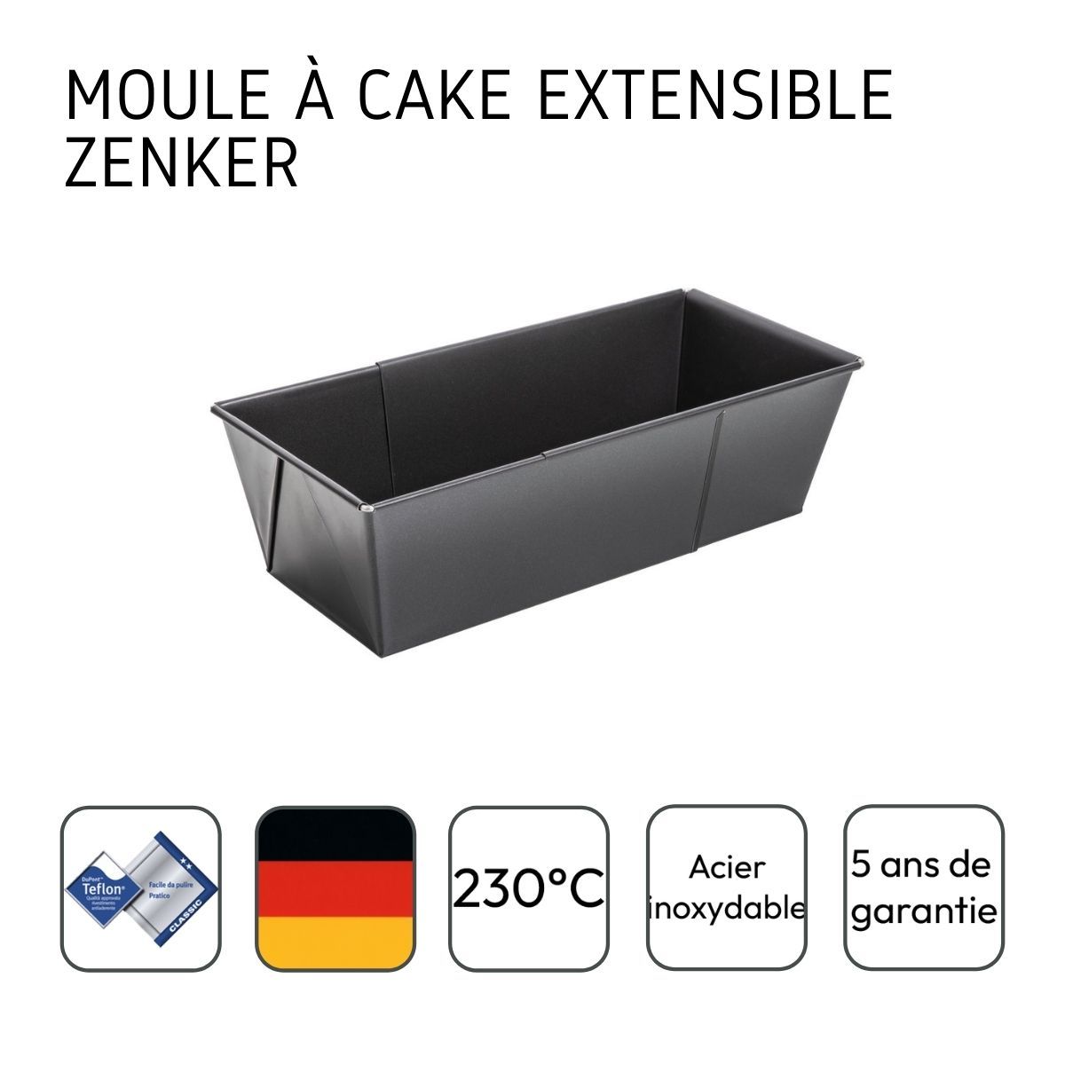 24€ sur Moule à gâteaux Tefal Geometric J3030104 Noir - Achat