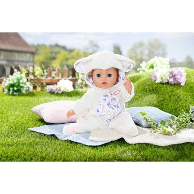 Baby Annabell Grenouillère Bleue – Convient aux poupées de 43 cm – Le Set Comprend Une grenouillère Bleue très Douce et Un Cintre – Convient aux Enfants âgés de 3 Ans + - 706824 Baby Annabell Grenouillère Bleue – Convient aux poupées de 43 cm – Le Set Comprend Une grenouillère Bleue très Douce et Un Cintre – Convient aux Enfants âgés de 3 Ans + - 706824