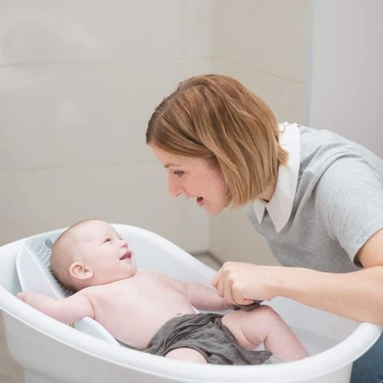 Angelcare Fit Transat De Bain Pour Bebe Ergonomique Et Securisant 0 A 6 Mois Bleu 44 Cdiscount Puericulture Eveil Bebe