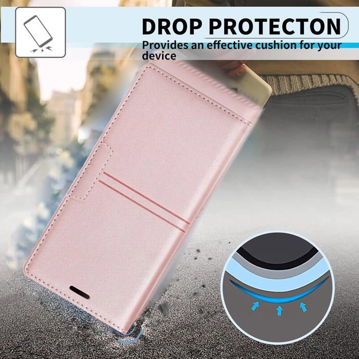 FCAXTIC Coque Pour Google Pixel 4A 4G, Protection Etui En PU Cuir Portefeuille, Antichoc Housse à Rabat Compatible Avec Google Pixel 4A 4G, Bleu