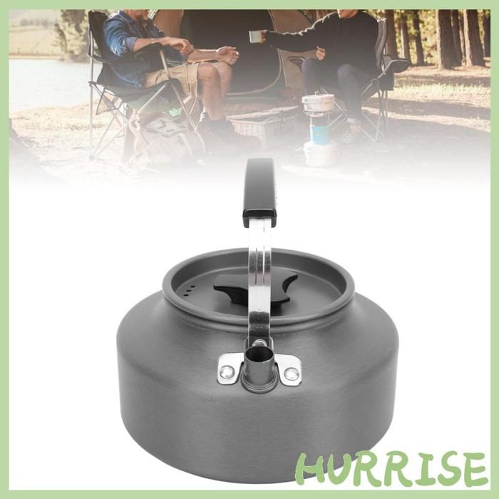 Bouilloire De Camping En Alliage D'Aluminium 1,1L - Pot Suspendu Portable Pour Plein Air