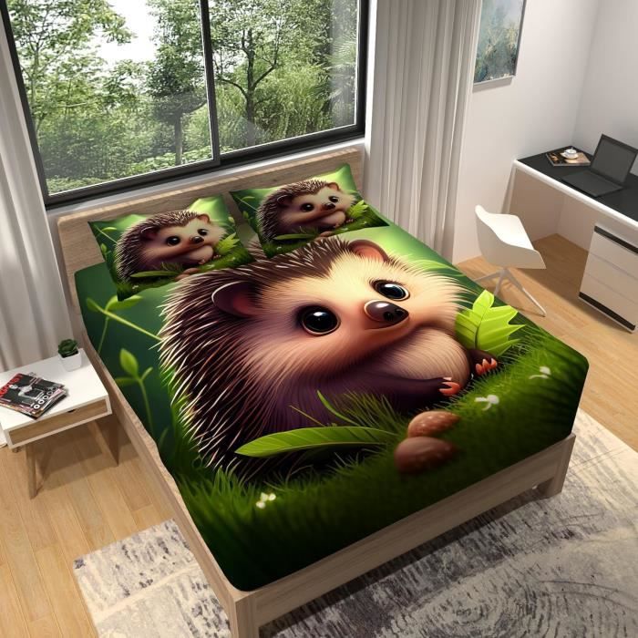 Drap-housse 180x200cm Miracle Home - Microfibre Brossée 100% | Élastique 4 Coins, Jusqu'à 30cm