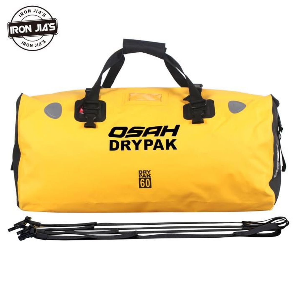Sac De Voyage Etanche Duffel Bag Pour Kayak Bateau Canoeing Peche Camping Piscine Rafting Snowboard 60l Cdiscount Auto