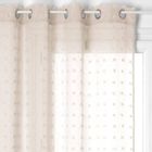 ATMOSPHERA CRÉATEUR D'INTÉRIEUR Voilage "Lily" beige 140x240cm - Atmosphera createur d'interieur
