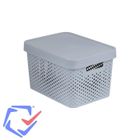 Boîtes de rangement - Curver - Infinity - 17L - Gris - Design scandinave
