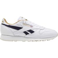 Baskets Hommes Reebok CL Leather MU - Blanc - Cuir - Lacets