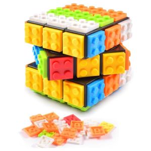 CASSE-TÊTE 3x3 Speed Magic Cube, Cube, Cube Magique à Constru