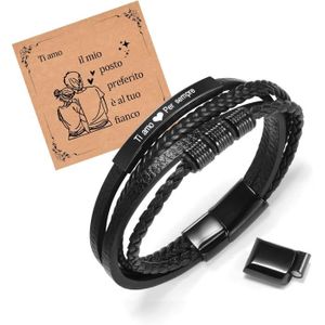 BRACELET - GOURMETTE Cadeaux De Bracelet Pour Hommes Cadeaux Créatifs P