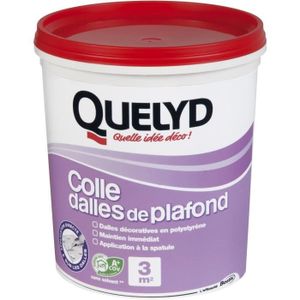 COLLE - PATE ADHESIVE Colle Dalles de Plafond Polystyrène – Colle en Pât