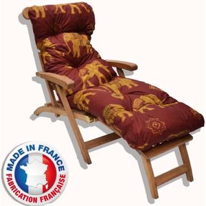 Solys Coussin Bain De Soleil Bleu Rectangulaire 186 X 53 X 5 Cm - Polyester Confortable 1 Place Picchu