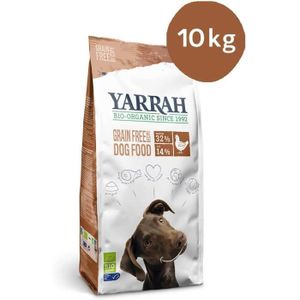 CROQUETTES Yarrah Bio Croquettes sans Céréales pour Chien 10 kg 691934