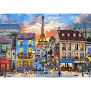 PUZZLE Puzzle 500 pièces - CASTORLAND - Rues de Paris - V