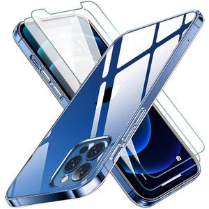 COQUE - BUMPER Coque iPhone 12/12 Pro, avec Verre Trempé Protecti