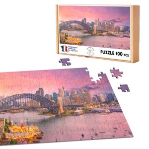 PUZZLE Puzzle Classique 100 pièces Sydney Skyline au Couc