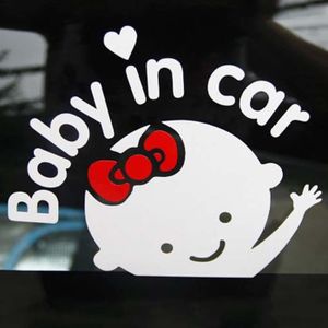 BÉBÉ À BORD  PIN Autocollant imperméable de fenêtre de voiture en vinyle 'Bébé dans la voiture' Bébé à bord En Stock