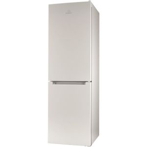 RÉFRIGÉRATEUR CLASSIQUE INDESIT XIT8T1EW - Réfrigérateur congélateur bas 320 L (223 + 97 L) - No Frost - L64 x H194,5 cm - Blanc