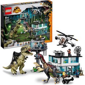 ASSEMBLAGE CONSTRUCTION LEGO 76949 Jurassic World LAttaque du Giganotosaur