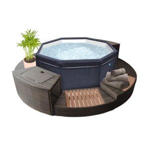 SPA COMPLET - KIT SPA Spa gonflable - Spa Octopus + mobilier de Netspa