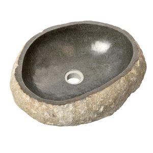 LAVABO - VASQUE Vasque à poser - lavabo en pierre naturelle colori